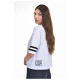 Target Γυναικεία κοντομάνικη μπλούζα Single Jersey Crop Top "Players"